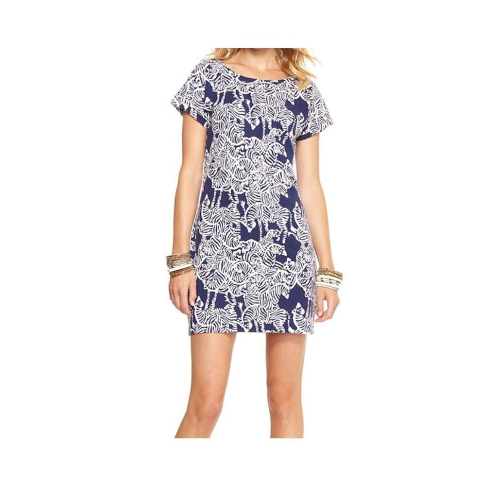 Lilly Pulitzer I herd you zebra Anastasia dress sz Small